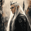 Lord of the Rings Thranduil Diamond Painting