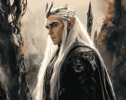 Lord of the Rings Thranduil Diamond Painting