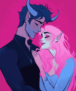 Lore Olympus Lovers Diamond Painting