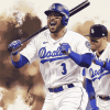 Los Angeles Dodgers Baseball Diamond Painting