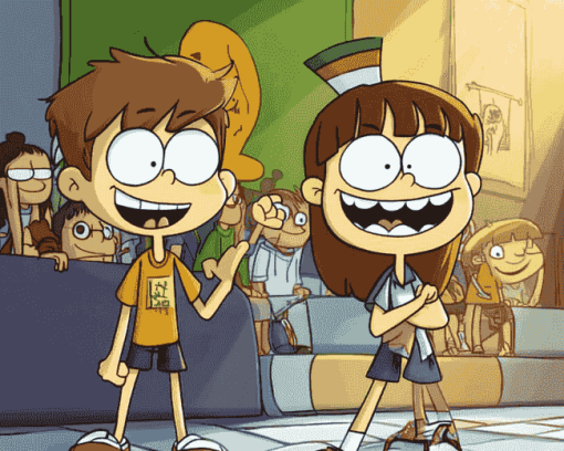 Loud House Animation Diamond Painting