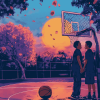 Love and Basketball Anime Diamond Painting