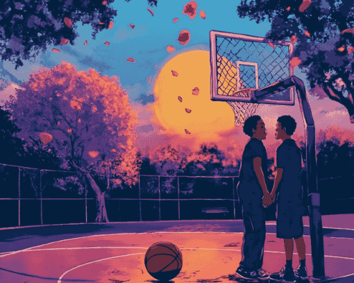 Love and Basketball Anime Diamond Painting