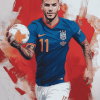 Lucas Hernandez Football Star Diamond Painting