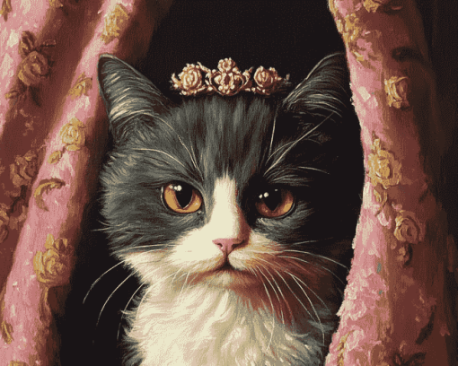 Lucia Hefferna Classy Cat Diamond Painting