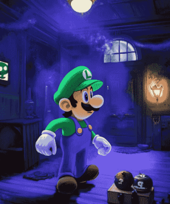 Luigi Mansion Animation Diamond Painting