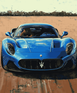 MC20 Maserati Racing Diamond Painting