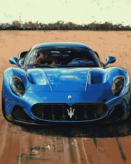 MC20 Maserati Racing Diamond Painting