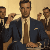 Mad Men Iconic Characters Diamond Painting