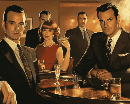 Mad Men Series Diamond Painting