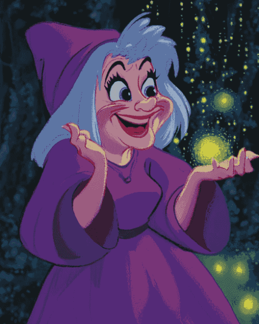 Madam Mim Disney Magic Diamond Painting