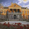 Madison University Buildings Diamond Painting