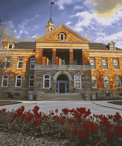 Madison University Buildings Diamond Painting