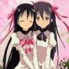 Madoka Kaname and Homura Anime Diamond Painting