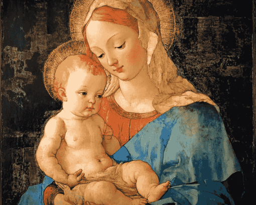 Madonna and Child Durer Diamond Painting