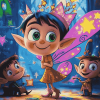 Magic Fairies Cartoon Diamond Painting