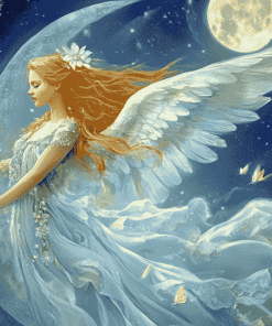 Magical Moon Fairy Diamond Painting