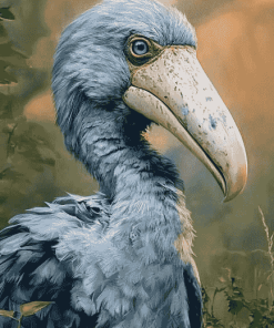 Majestic Shoebill Diamond Painting