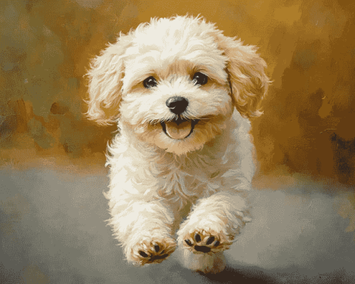 Maltipoo Puppy Diamond Painting