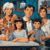 Mama's Family Comedy Diamond Painting