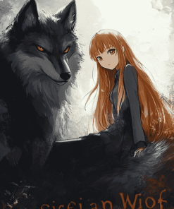 Manga Anime Spice And Wolf Diamond Painting