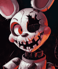 Mangle from Five Nights at Freddy's Diamond Painting