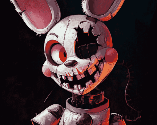 Mangle from Five Nights at Freddy's Diamond Painting