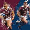 Manly Sea Eagles Rugby Diamond Painting