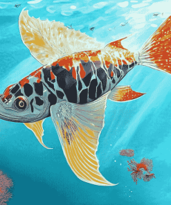 Mantary Fish Diamond Painting