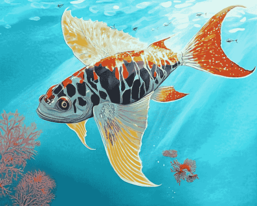 Mantary Fish Diamond Painting