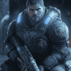 Marcus Fenix Gears Of War Diamond Painting