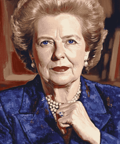 Margaret Thatcher Diamond Painting