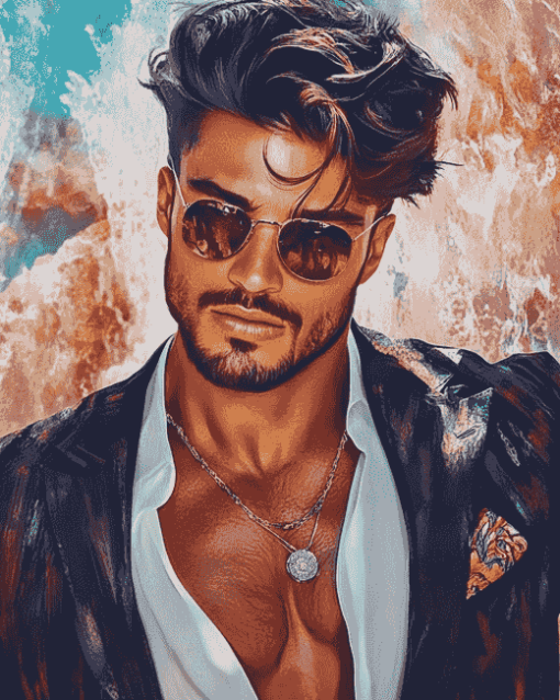 Mariano Di Vaio Celebrity Diamond Painting