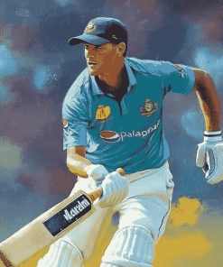 Marnus Labuschagne Cricket Star Diamond Painting