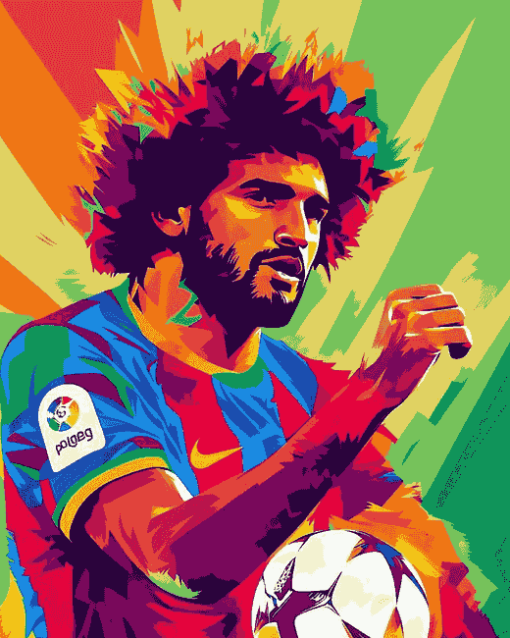 Marouane Fellaini Football Icon Diamond Painting