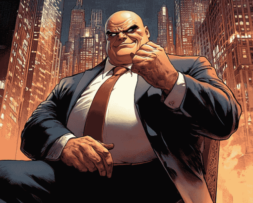 Marvel Kingpin Animation Diamond Painting