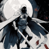 Marvel Moon Knight Superhero Diamond Painting