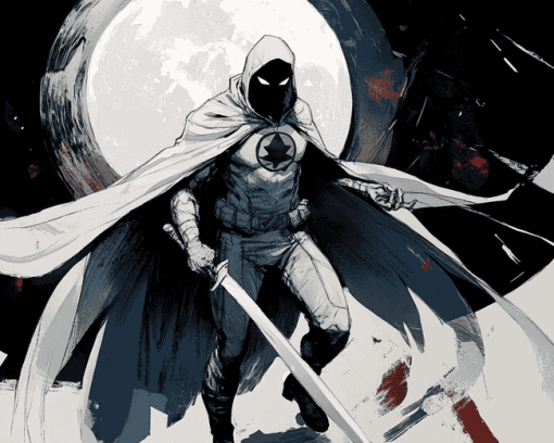 Marvel Moon Knight Superhero Diamond Painting