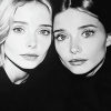 Mary Kate Ashley Monochrome Diamond Painting