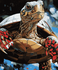 Maryland Terrapin Football Diamond Painting