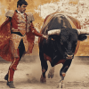 Matador Bullfight Enthralling Scene Diamond Painting