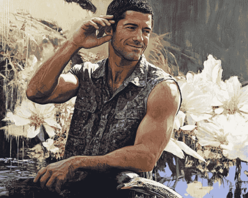 Matthew Fox Lost Series Diamond Painting