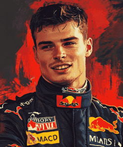 Max Verstappen Racing Legend Diamond Painting