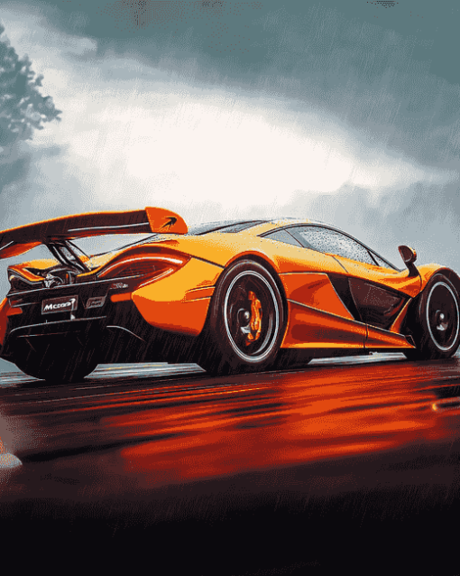 McLaren F1 Racing Car Diamond Painting