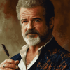 Mel Gibson Iconic Celebrity Diamond Painting