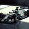 Mercedes F1 Car Racing Diamond Painting