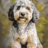 Merle Labradoodle Puppies Diamond Painting