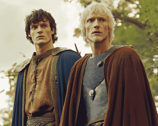 Merlin and Arthur Film Stars Diamond Painting