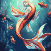 Mermaid Fantasy Diamond Painting