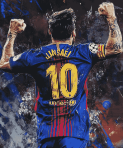 Messi PSG Legend Diamond Painting